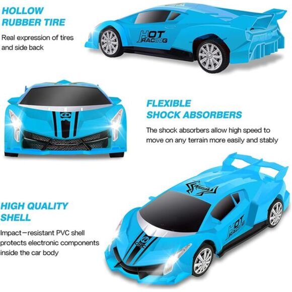 Remote Control Car, 2.4Ghz 1/18 Scale Model Racing Car Toys, RC Car for Kids - Picture 2 of 7